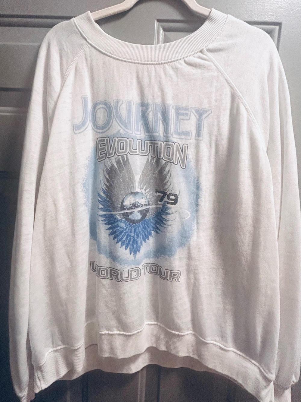 Karma Recycled Karma Journey Graphic Sweatshirt - Cream